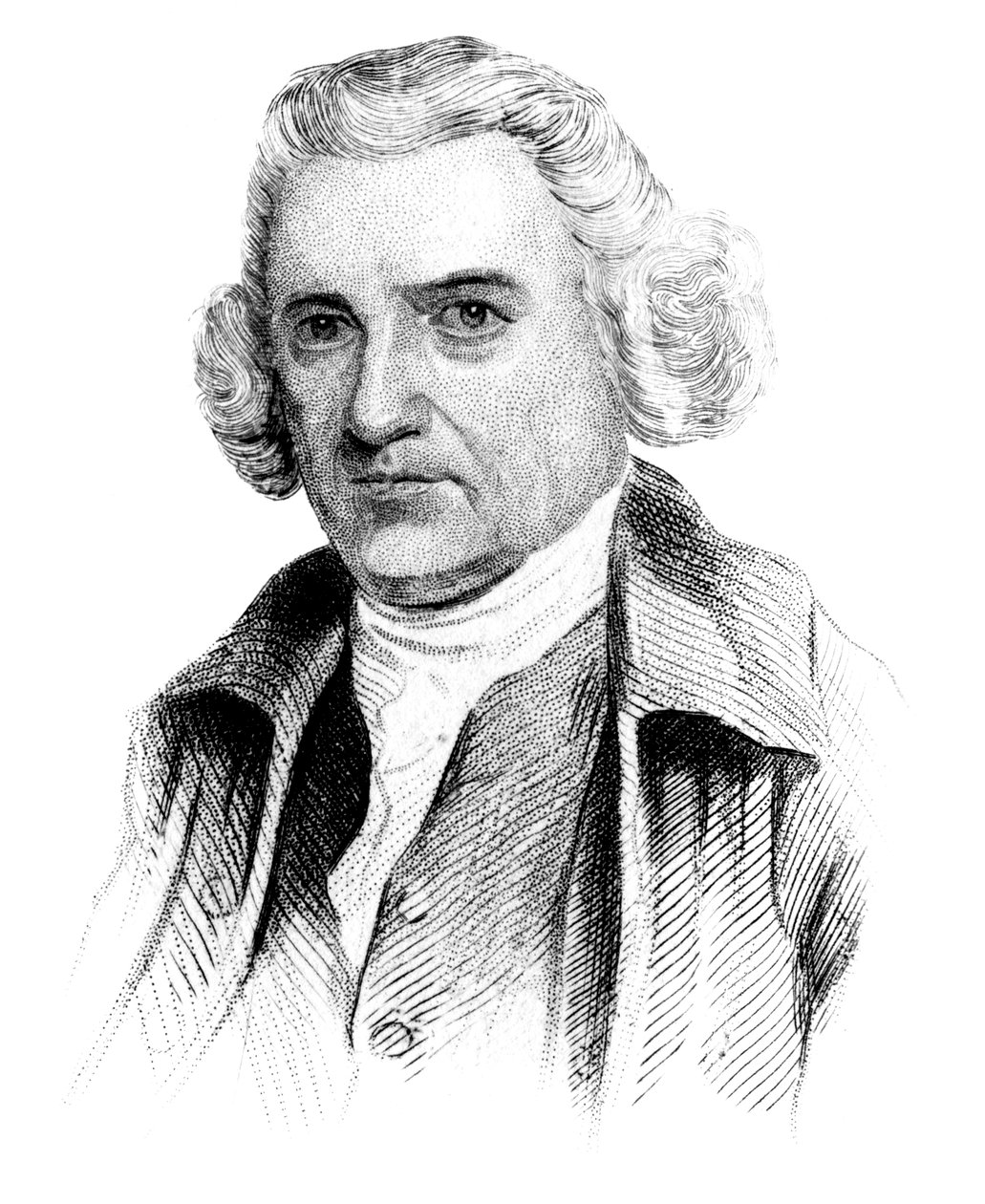 John Smeaton, engelsk civilingeniør fra det 18. århundrede, c1850 af Unbekannt