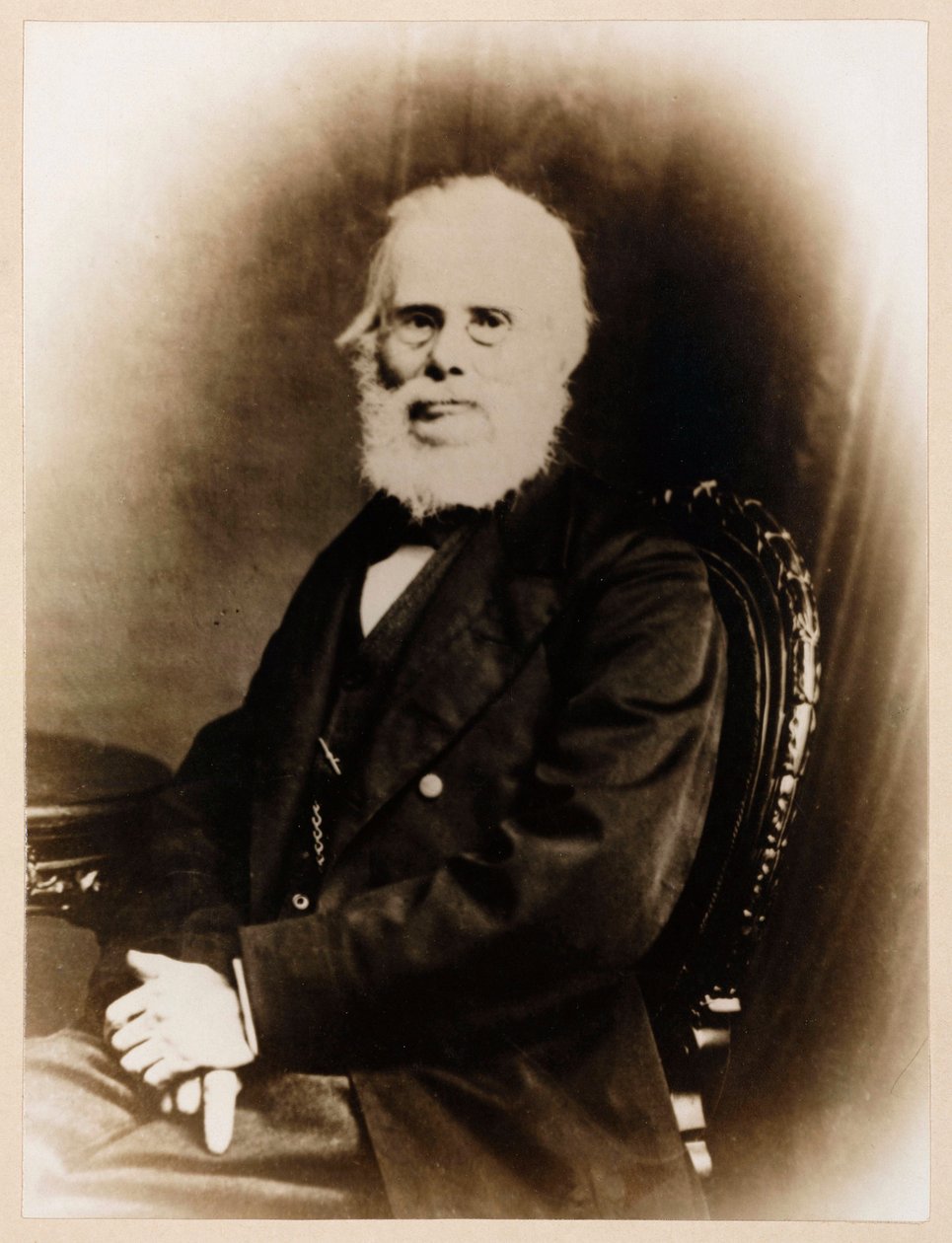 John Stringfellow, engelsk pionerflyver, ca. 1880 af Unbekannt