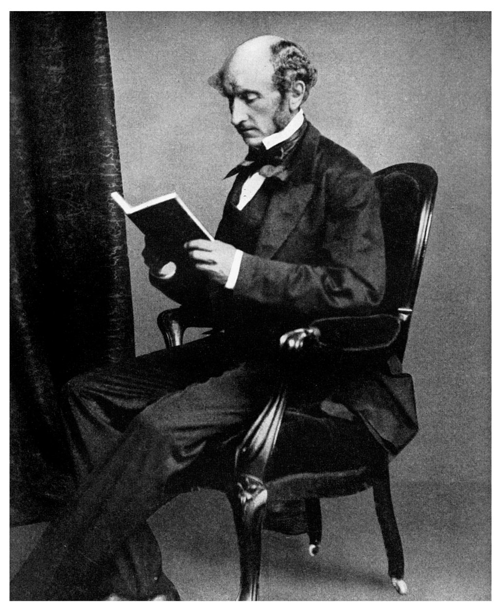 John Stuart Mill, britisk filosof og social reformator, 19. århundrede 1956 af Unbekannt