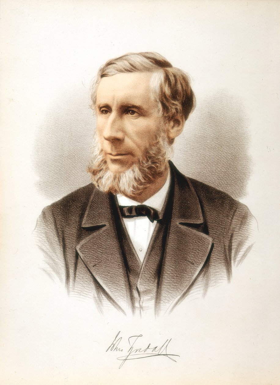 John Tyndall, irsk-født britisk fysiker og populariser af videnskab, c1880 af Unbekannt