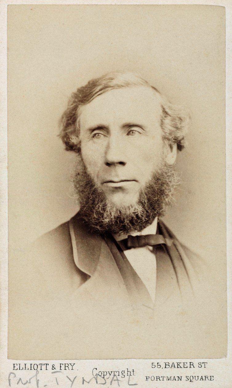 John Tyndall, irsk fysiker, c 1875 af Unbekannt