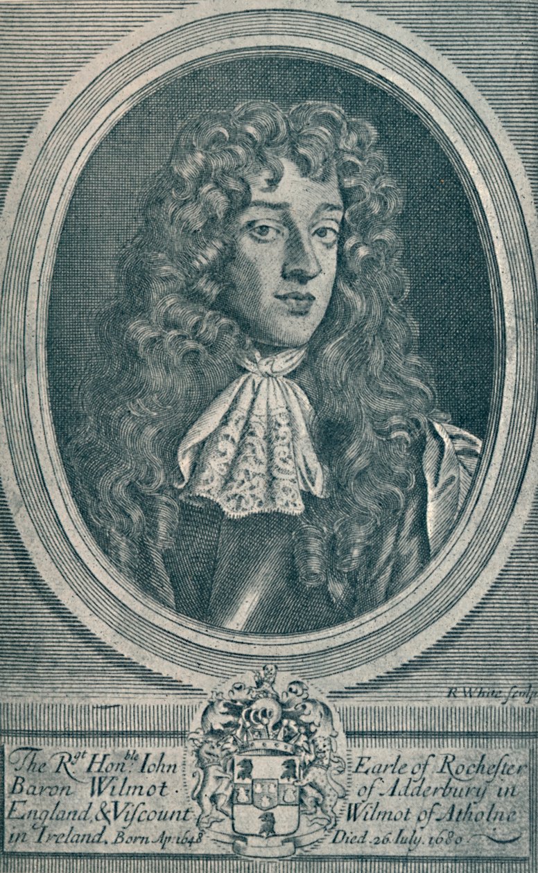 John Wilmot, jarl af Rochester f. 1648, d. 1680, 1907 af Unbekannt