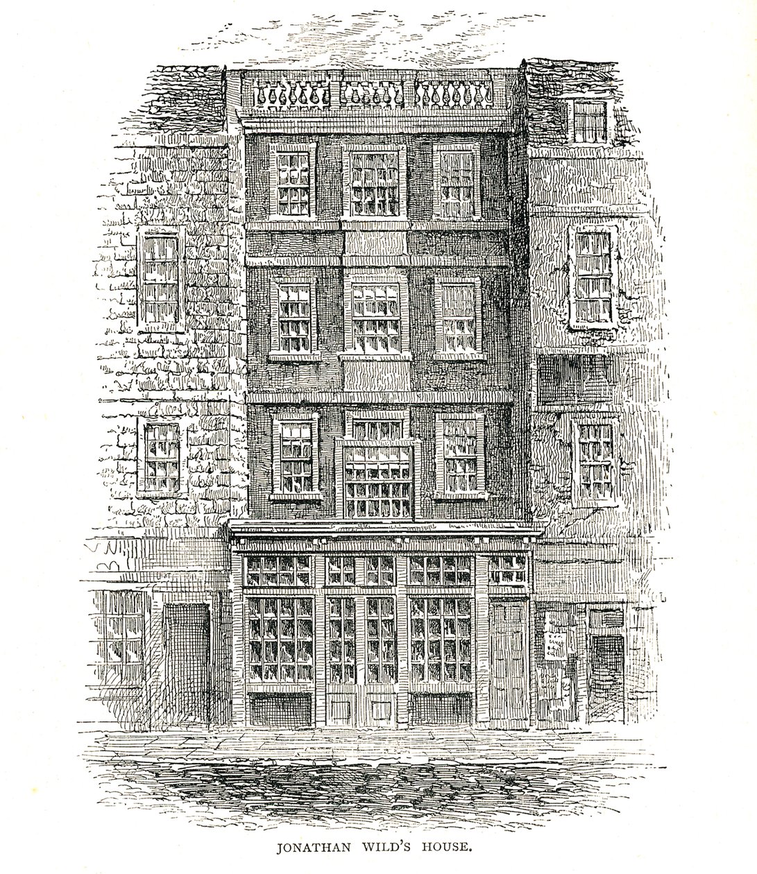 Jonathan Wilds House, 1878 af Unbekannt