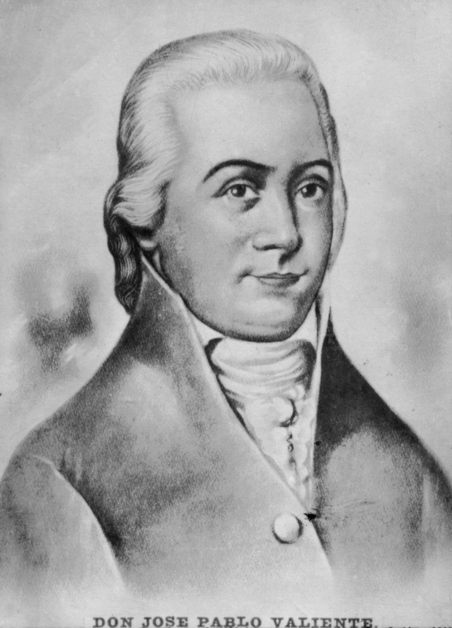 José Pablo Valiente, 1740-1817, 1920