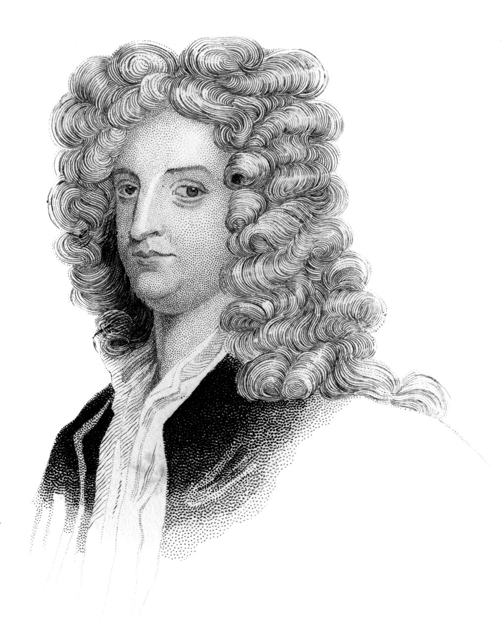 Joseph Addison, engelsk politiker og forfatter, c1850 af Unbekannt