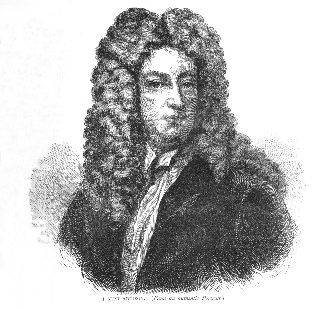 Joseph Addison, engelsk forfatter og politiker, c1870 1878 af Unbekannt
