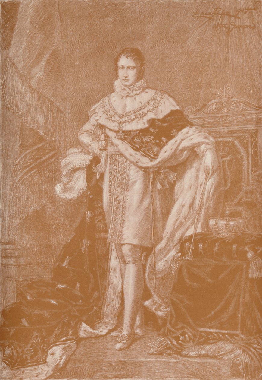 Joseph Bonaparte - konge af Napoli, konge af Spanien, Comte De Survilliers, c1808, 1896 af Unbekannt