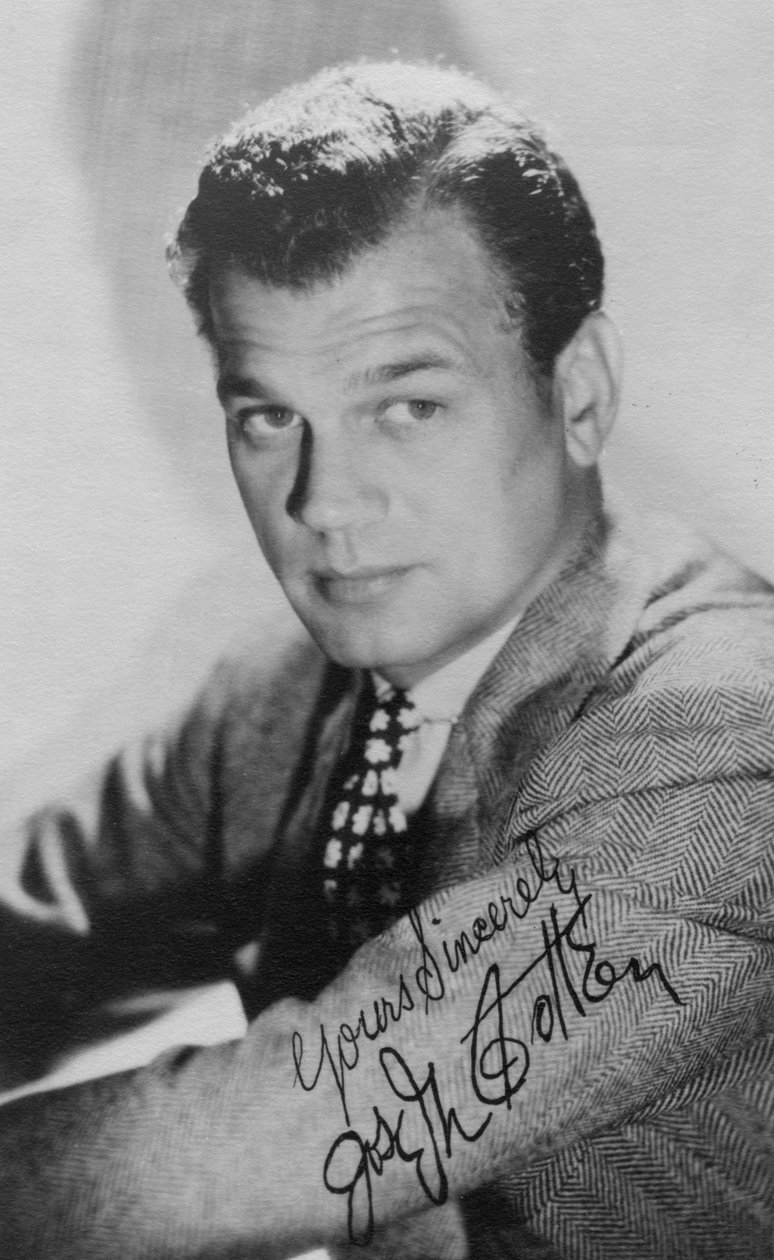 Joseph Cotton 1905-1995, amerikansk skuespiller, c1930