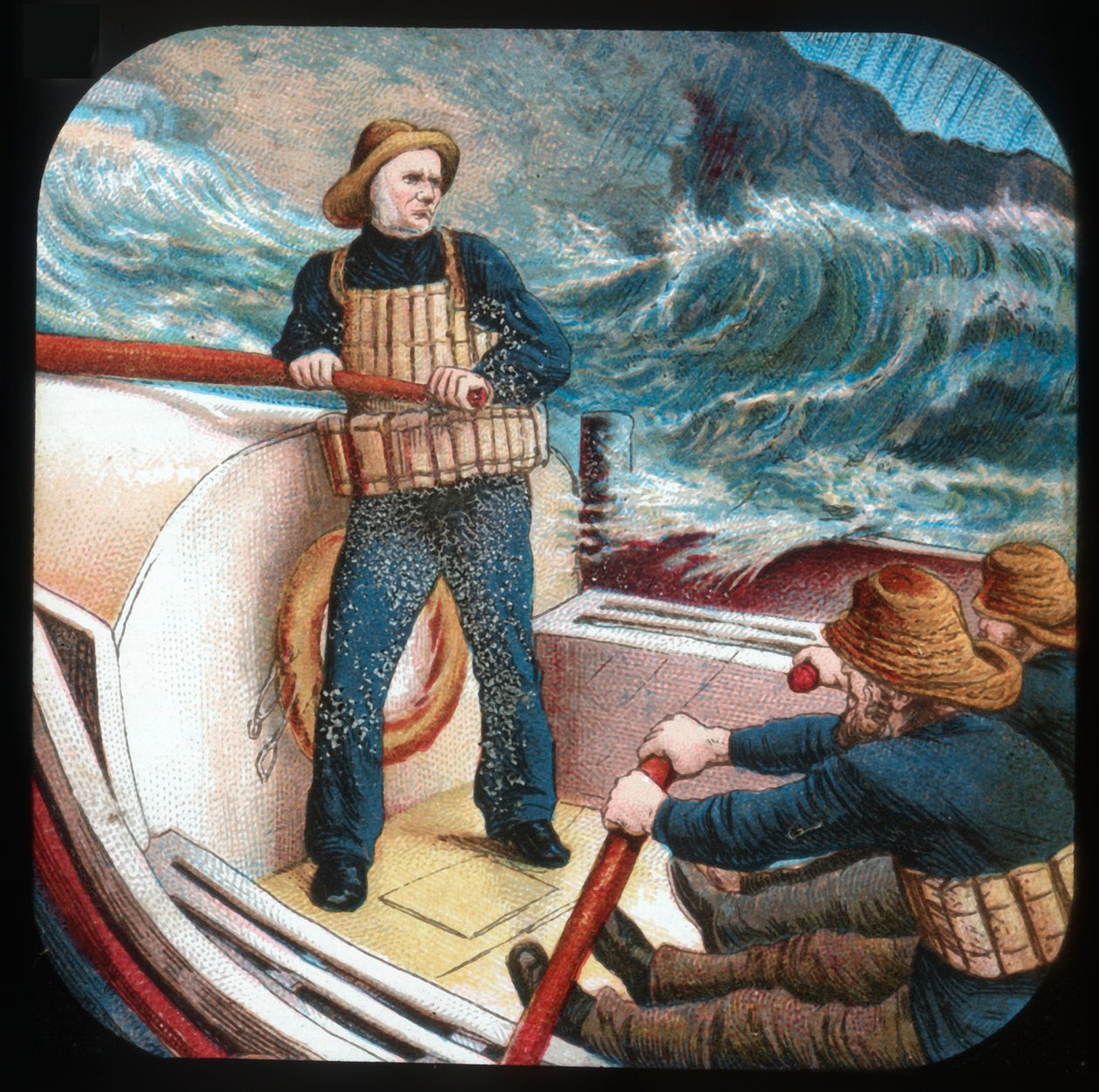 Joseph Cox: Styrmand af håbet, ca. 1900. af Unbekannt