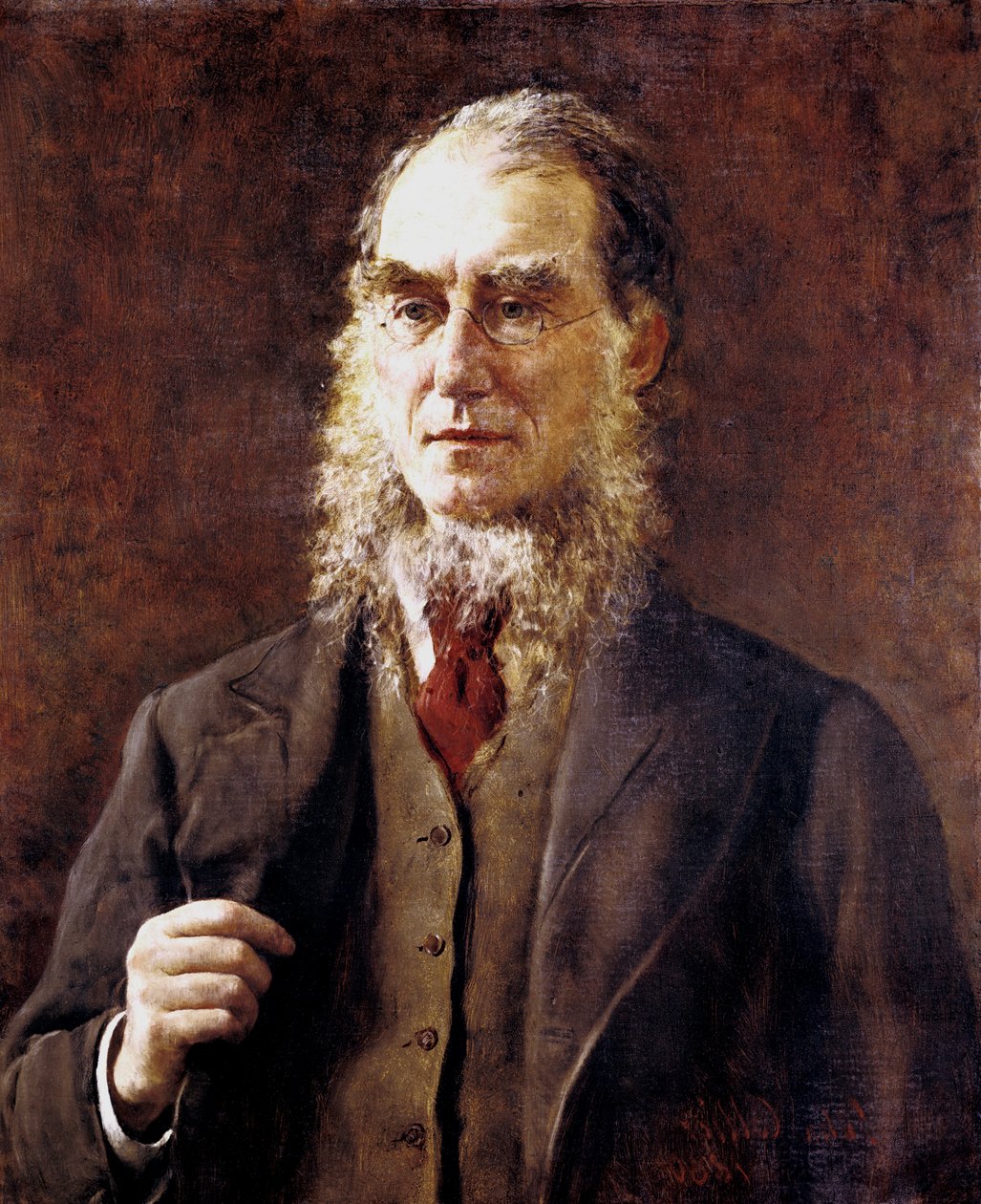 Joseph Dalton Hooker, engelsk botaniker, plantegeograf og samler af Unbekannt