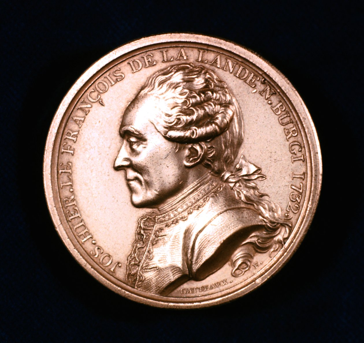 Joseph Jerome Lefrancais de Lalande, fransk astronom, 1800-tallet af Unbekannt
