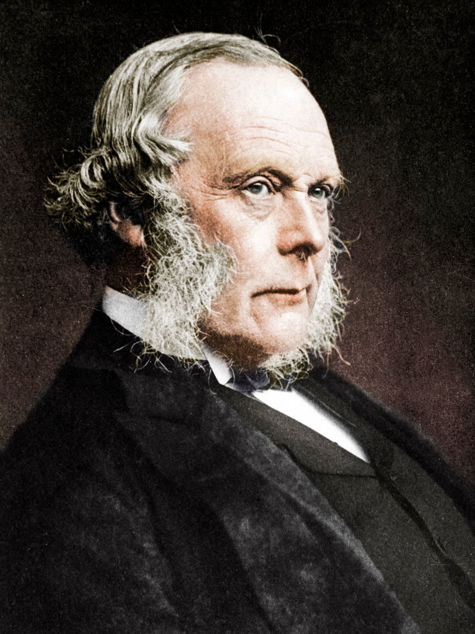 Joseph Lister, engelsk kirurg og pioner inden for antiseptisk kirurgi, c1890 af Unbekannt
