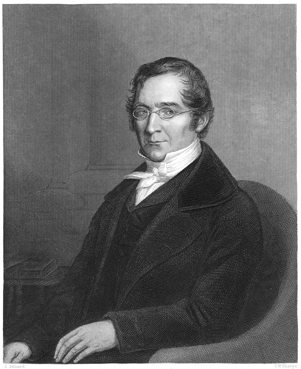 Joseph Louis Gay-Lussac, fransk kemiker og fysiker, c1860 af Unbekannt