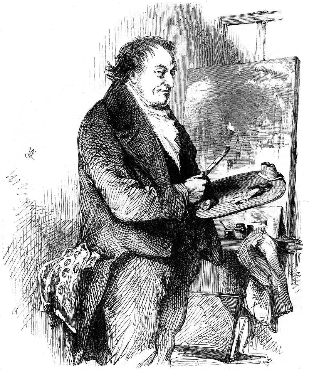 Joseph Mallord William Turner 1775-1851, engelsk kunstner, 1891 af Unbekannt