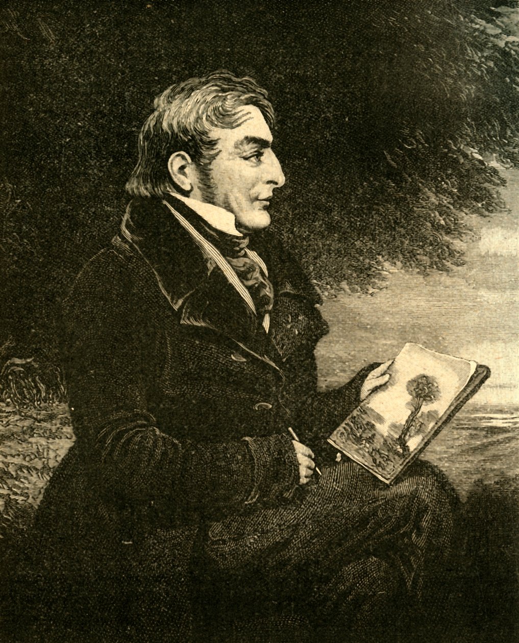 Joseph Mallord William Turner, engelsk maler, c1840 c1890. af Unbekannt