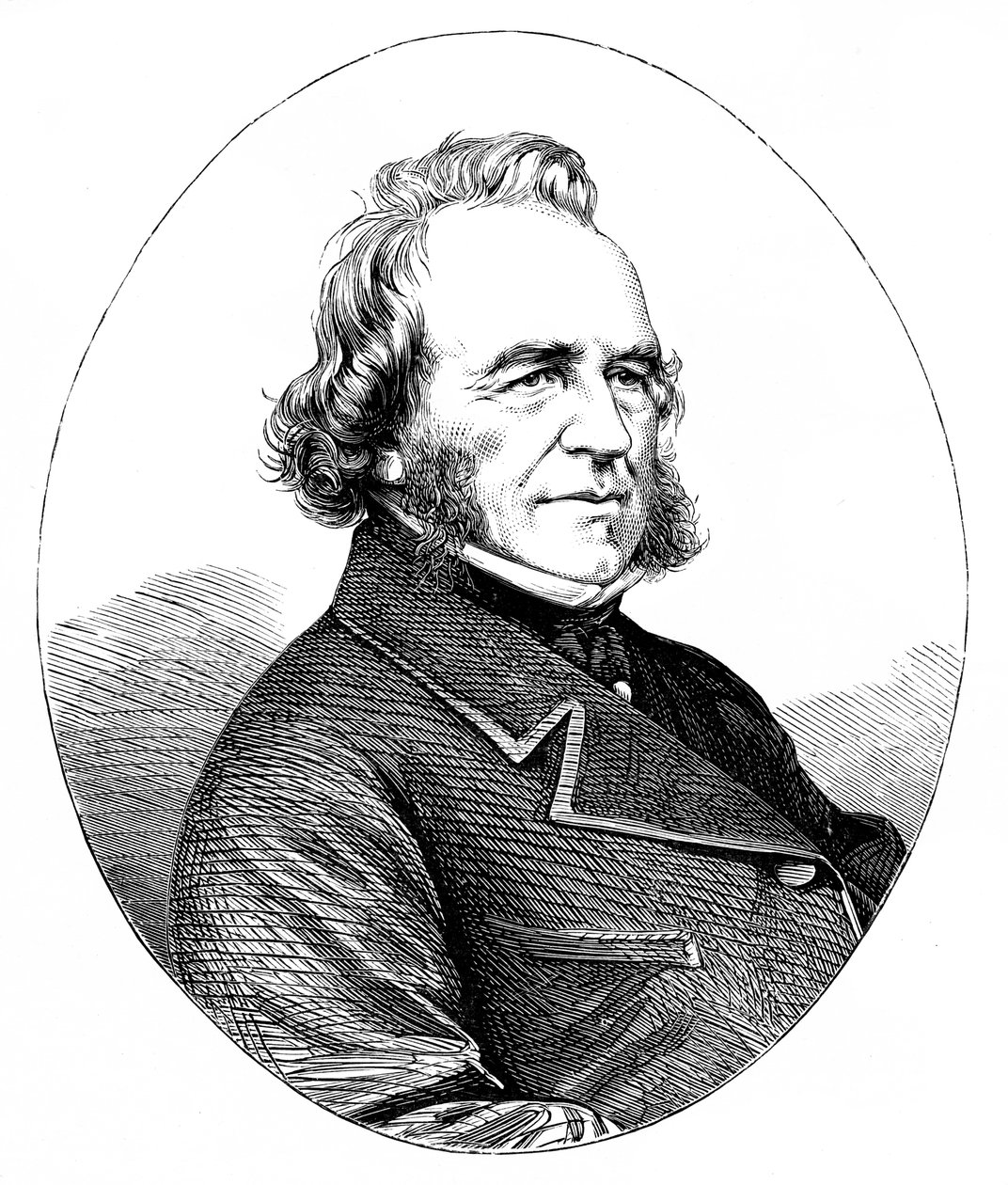 Joseph Paxton 1801-1865, engelsk gartner og arkitekt af Unbekannt