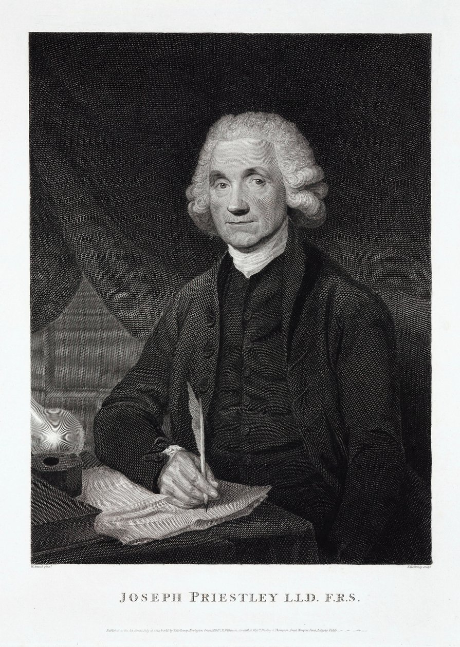 Joseph Priestley, engelsk-amerikansk teolog og kemiker af Unbekannt