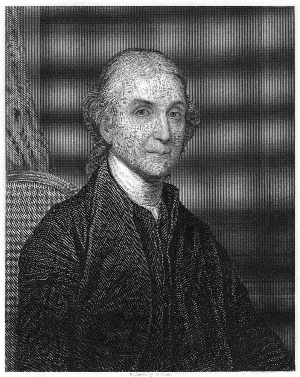 Joseph Priestley, engelsk kemiker og presbyteriansk minister, 1860. af Unbekannt