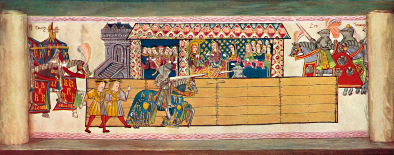 Jousts i Westminster. 13. februar 1510, 1511, 1903 af Unbekannt