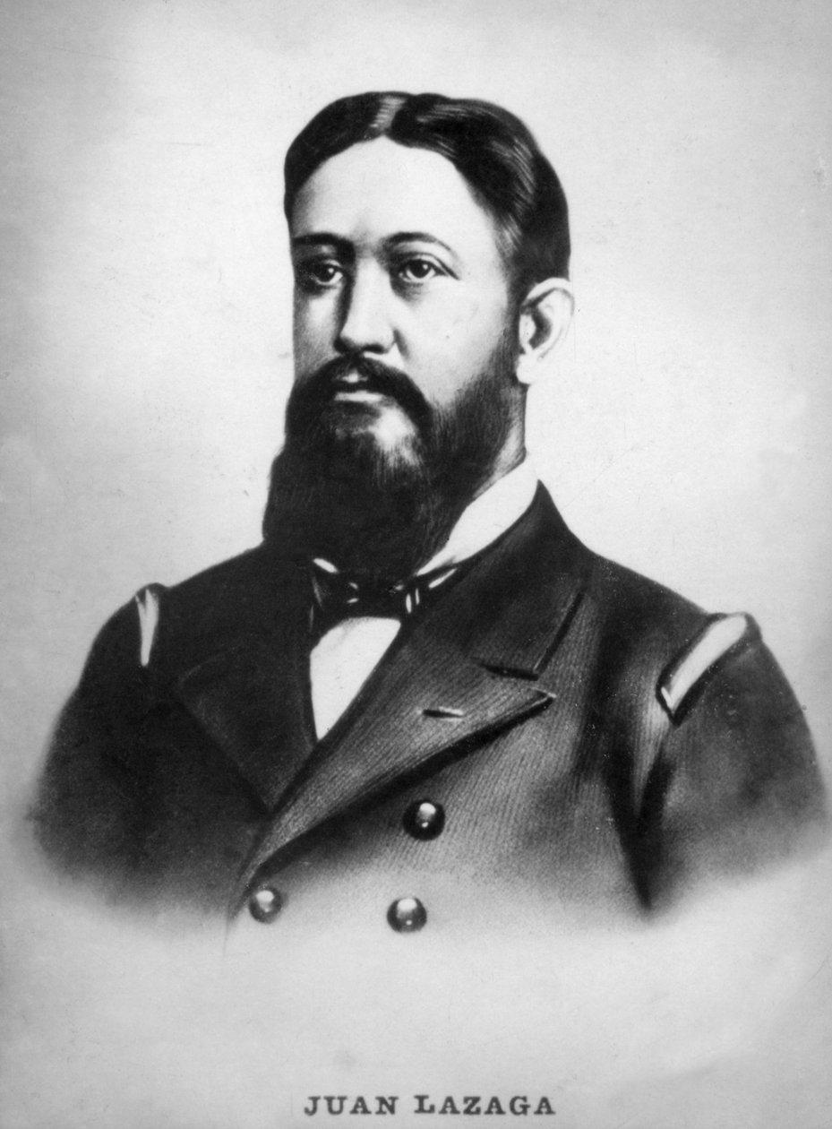 Juan Lazaga 1845-1898, spansk flådekaptajn under den spansk-amerikanske krig, c1910 af Unbekannt