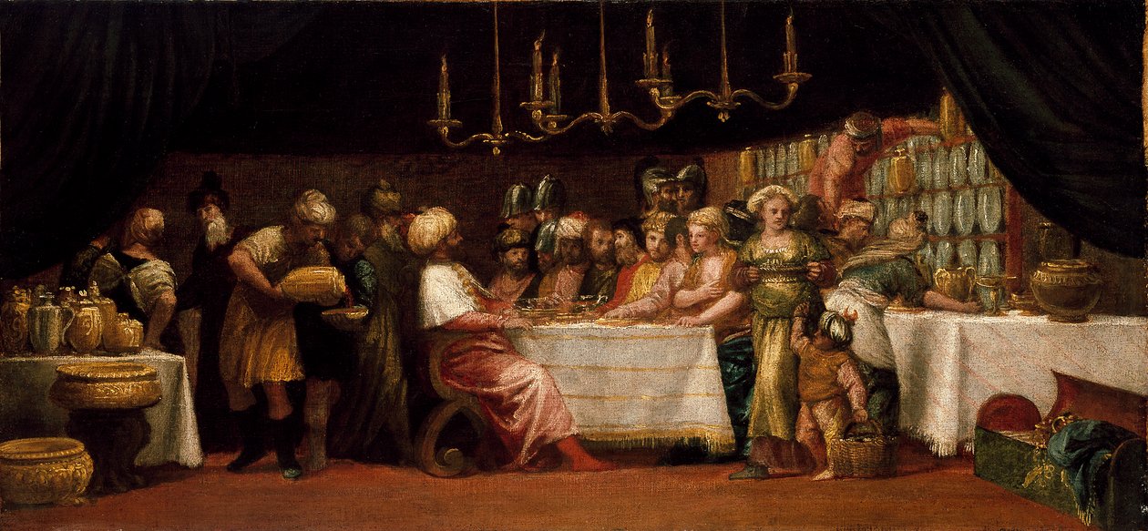 Judith festet af Holofernes, c1500-tallet af Unbekannt
