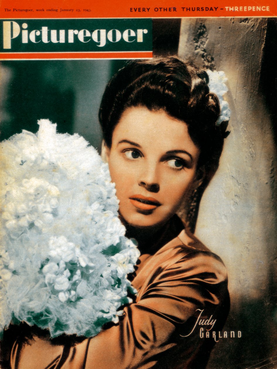 Judy Garland 1922-1969, amerikansk skuespillerinde og sangerinde, 1943 af Unbekannt