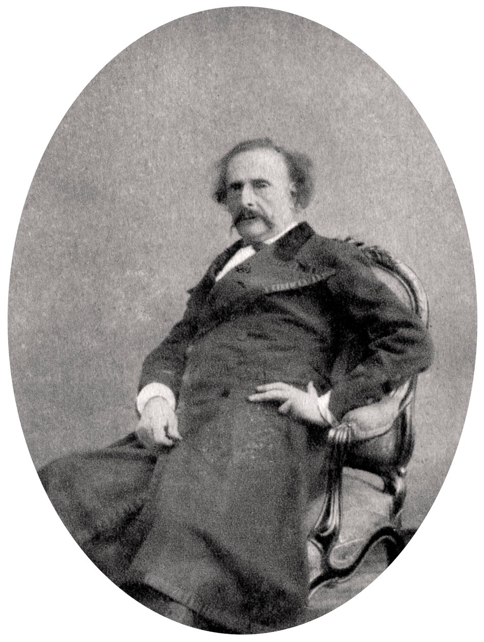 Jules Amedee Barbey dAurevilly, fransk romanforfatter og novelleforfatter, 1889 af Unbekannt