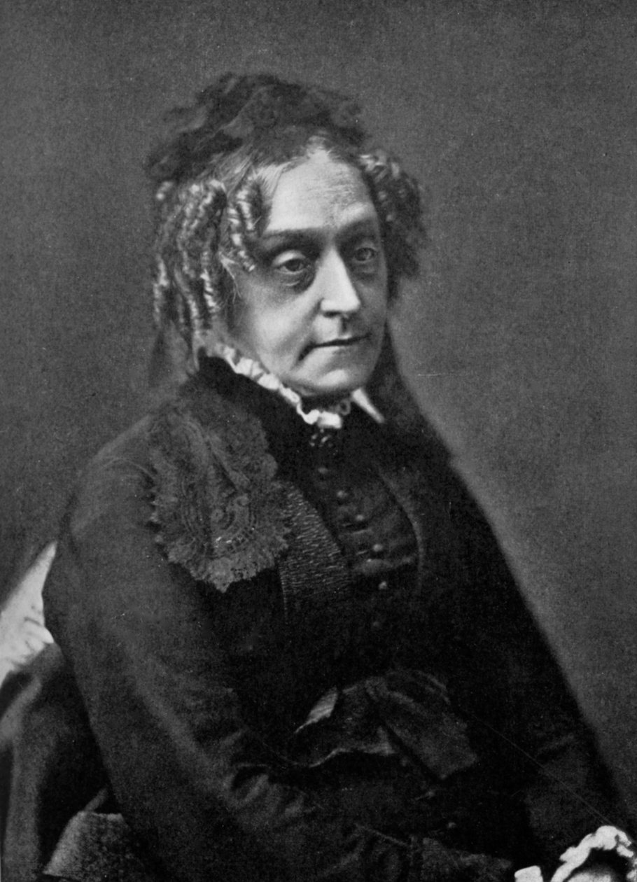 Julia Kean Fish, hustru til den amerikanske statsmand Hamilton Fish, slutningen af det 19. århundrede, 1908 af Unbekannt