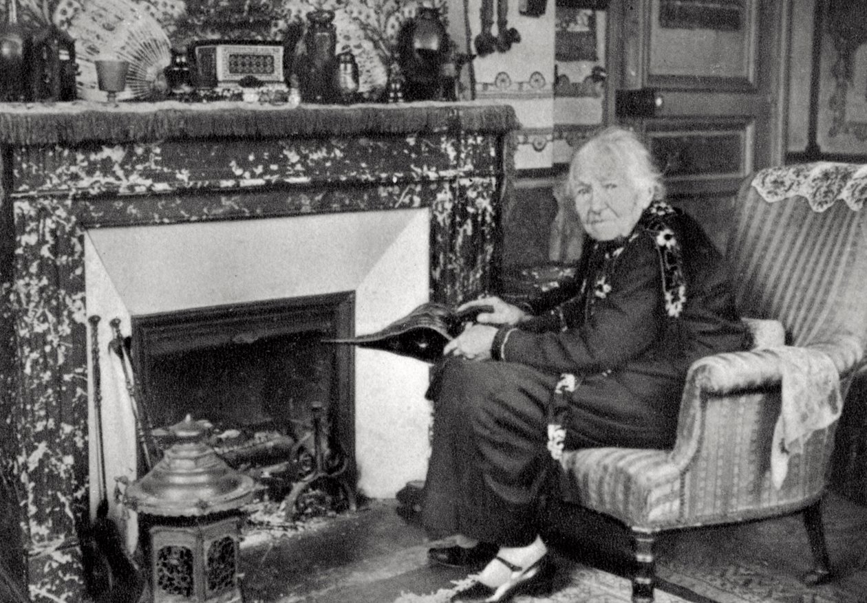 Juliette Adam, fransk forfatter og feminist, 1929 af Unbekannt