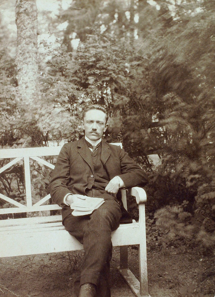 Jurgis Baltrusaitis, litauisk digter, begyndelsen af ​​det 20. århundrede af Unbekannt