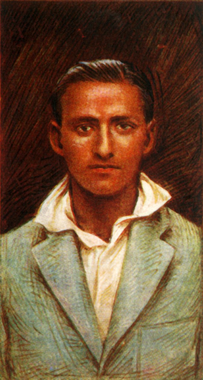 K.S. Duleepsinhji Cambridge University og Sussex, 1928. af Unbekannt