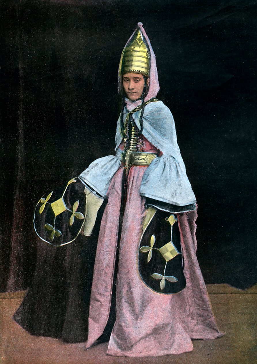 Kabardinsk kvinde, c1890 af Unbekannt