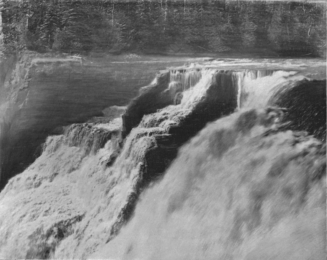 Kakabeka Falls, Lake Superior, Canada, c1900. af Unbekannt