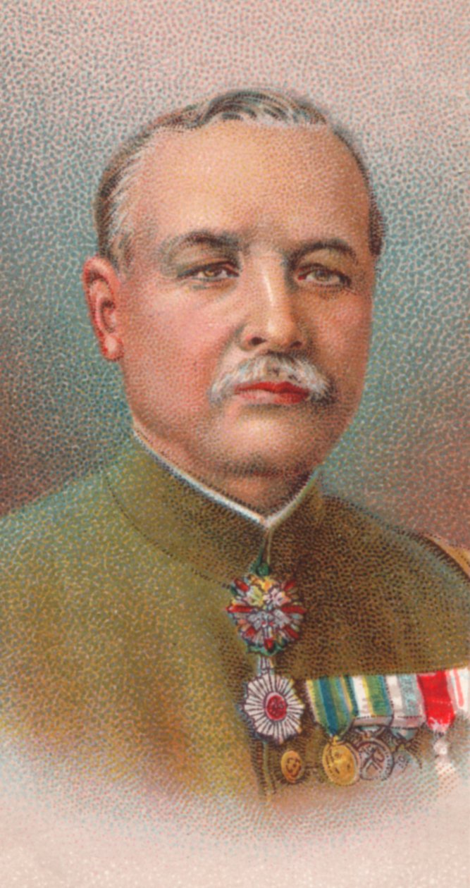 Kamio Mitsuomi, 1. baron 1856-1927, general i den kejserlige japanske hær, 1917 af Unbekannt