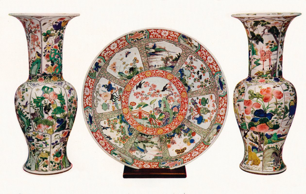 Kangxi Kang-his periode porcelæn, 1925 af Unbekannt