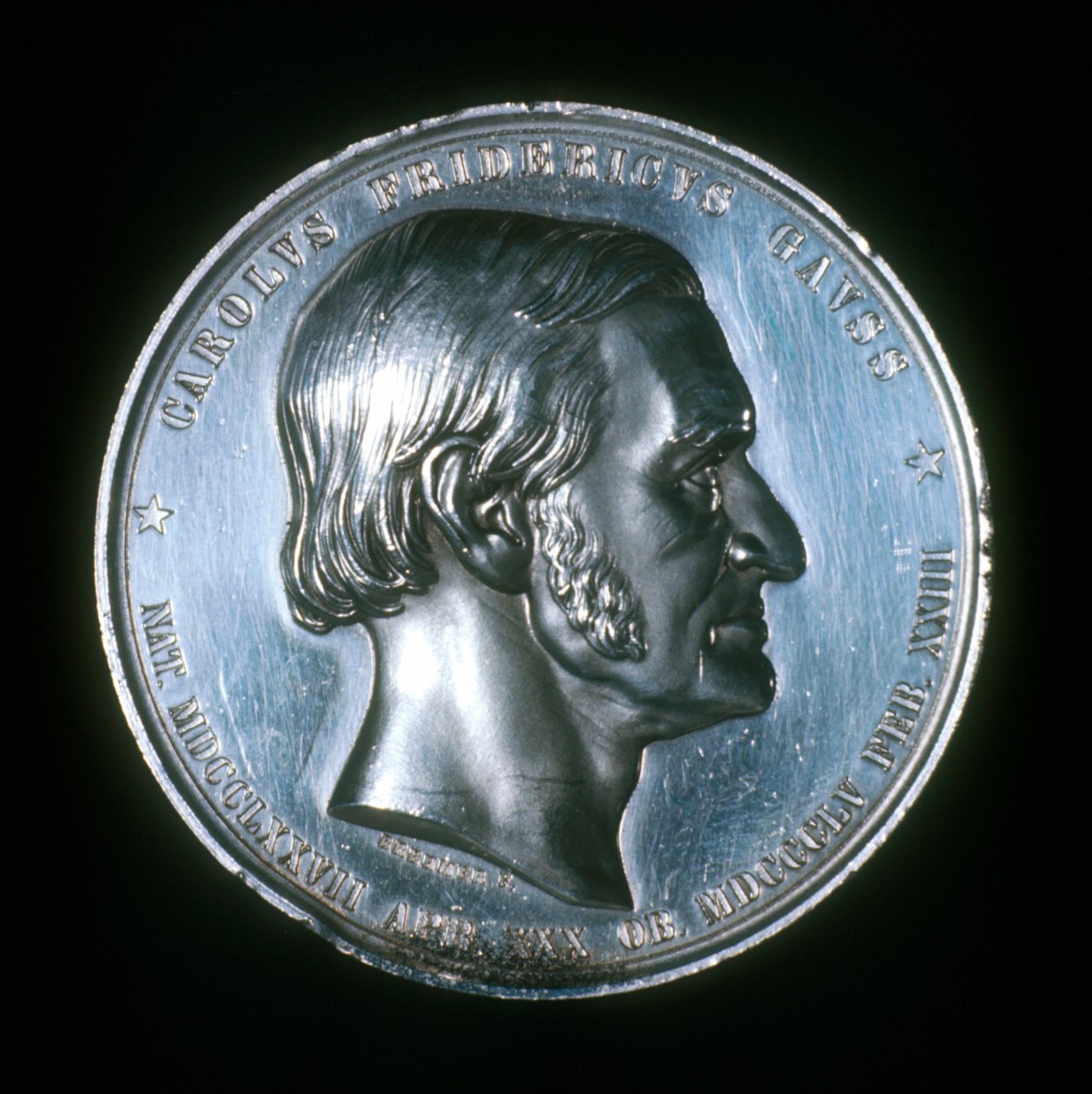 Carl Friedrich Gauss, tysk matematiker, astronom og fysiker af Unbekannt