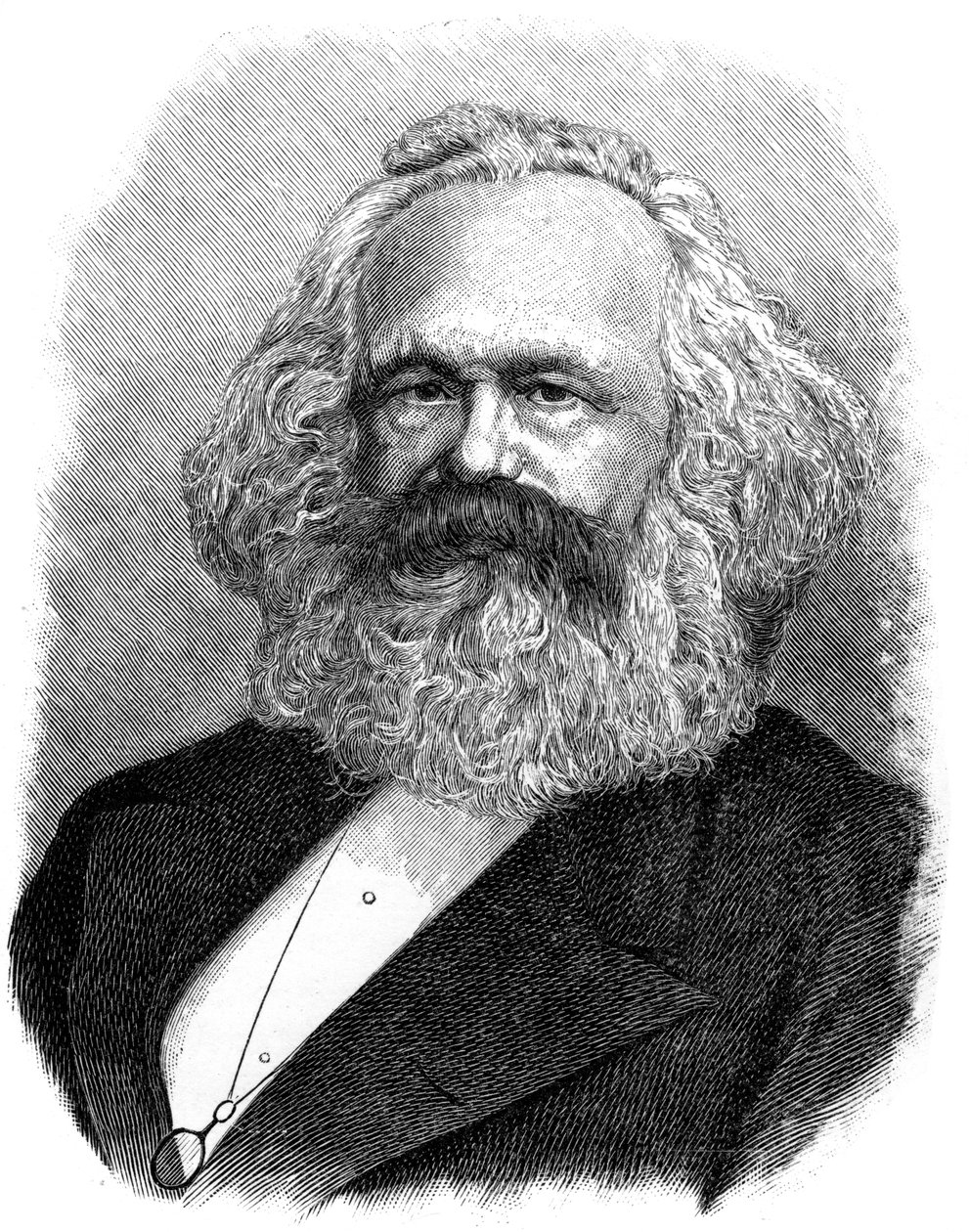 Karl Heinrich Marx, tysk filosof, politisk økonom og revolutionær, 1903 af Unbekannt