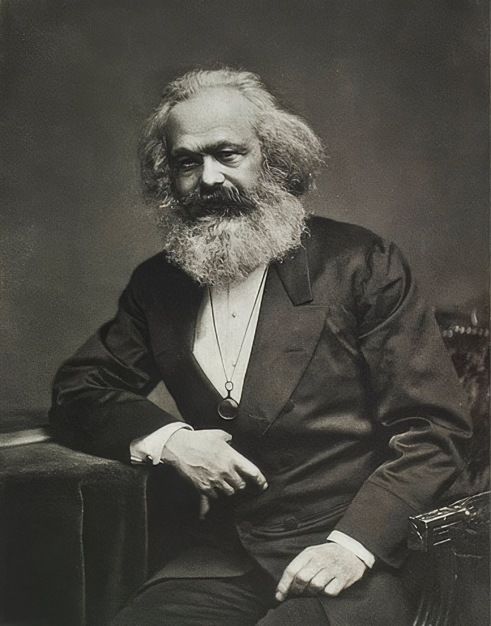 Karl Marx. Omkring 1880 af Unbekannt