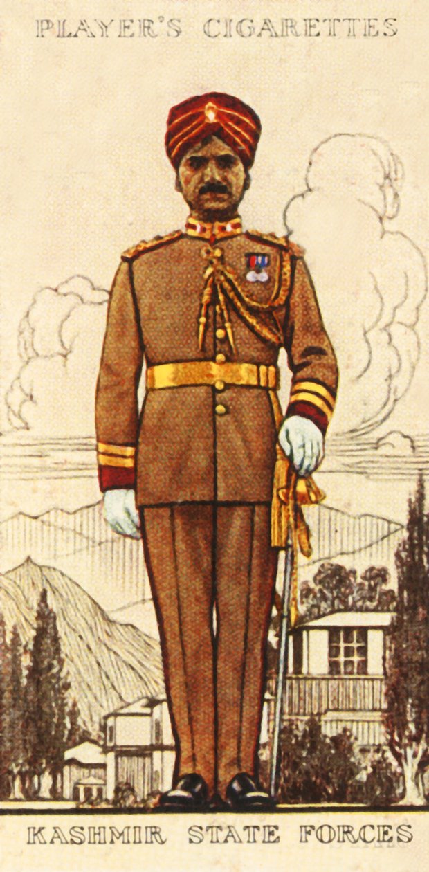 Kashmirs statsstyrker, 1936. af Unbekannt