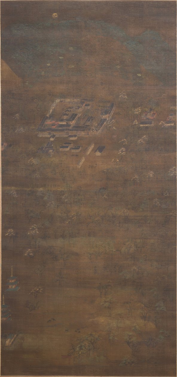 Kasuga Mandala, 1200-tallet. af Unbekannt