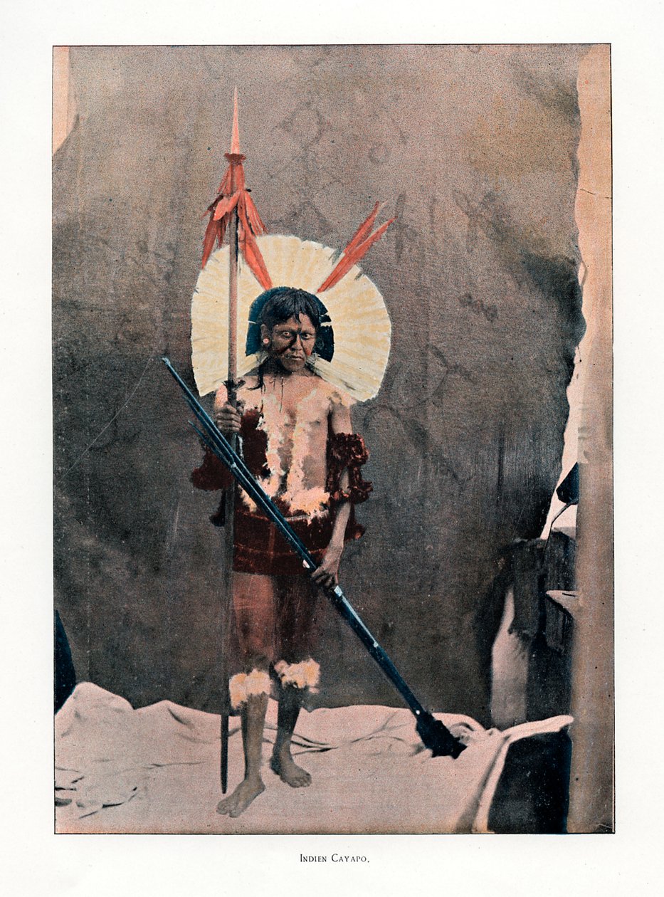 Kayapo Indian, 1800-tallet af Unbekannt