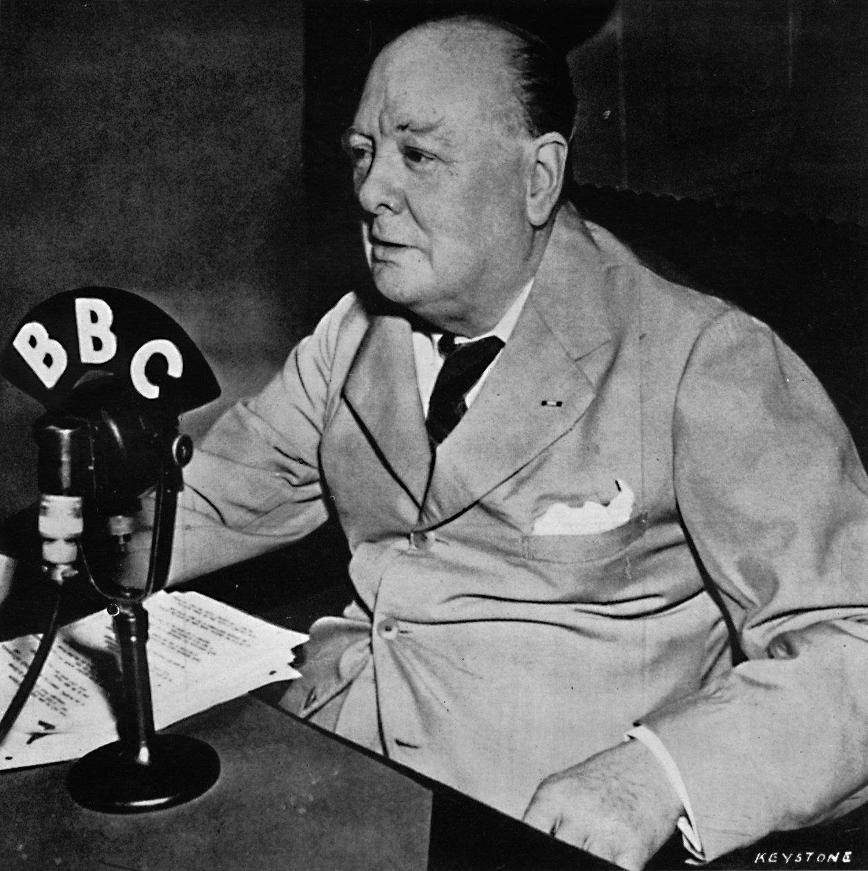 Holder kontakten med hjemmet fra Det Hvide Hus, Washington, 1943, 1945 af Unbekannt