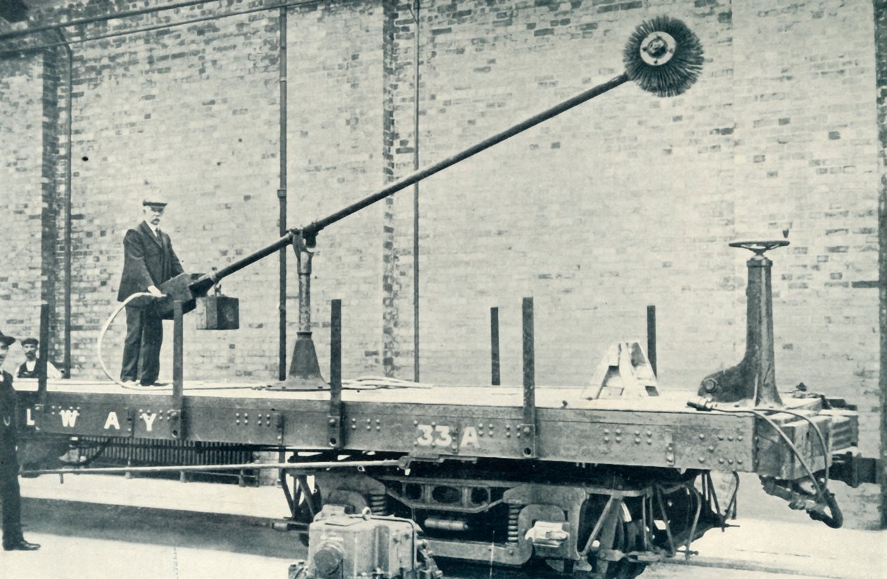 At holde tunnelerne rene, 1922. af Unbekannt