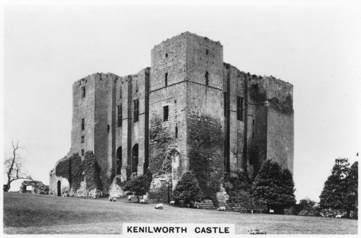 Kenilworth Castle, Warwickshire, 1937 af Unbekannt