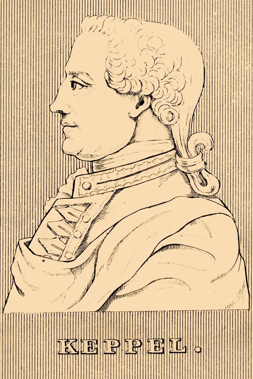 Keppel, 1725-1786, 1830. af Unbekannt