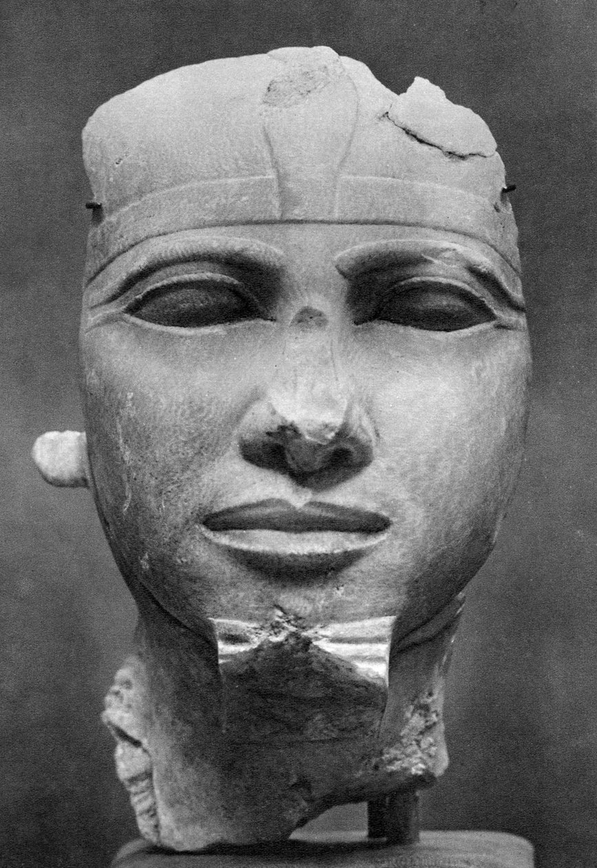 Khafre 2520BC-2494BC, oldtidens egyptiske faraa, 1936 af Unbekannt