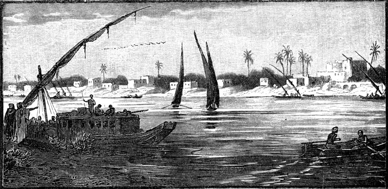 Khartoum, Sudans hovedstad, 1900 af Unbekannt