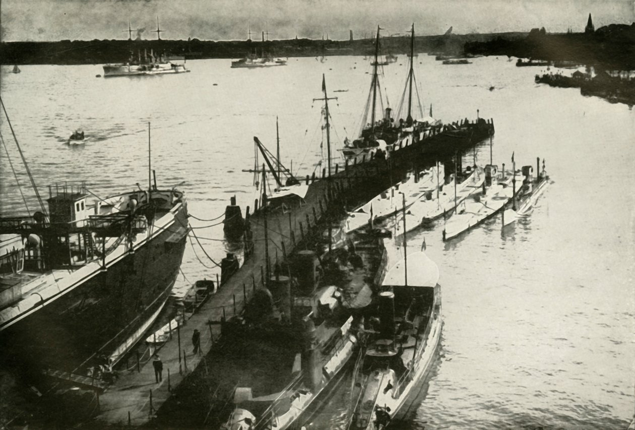 Kiel Havn, 1919. af Unbekannt