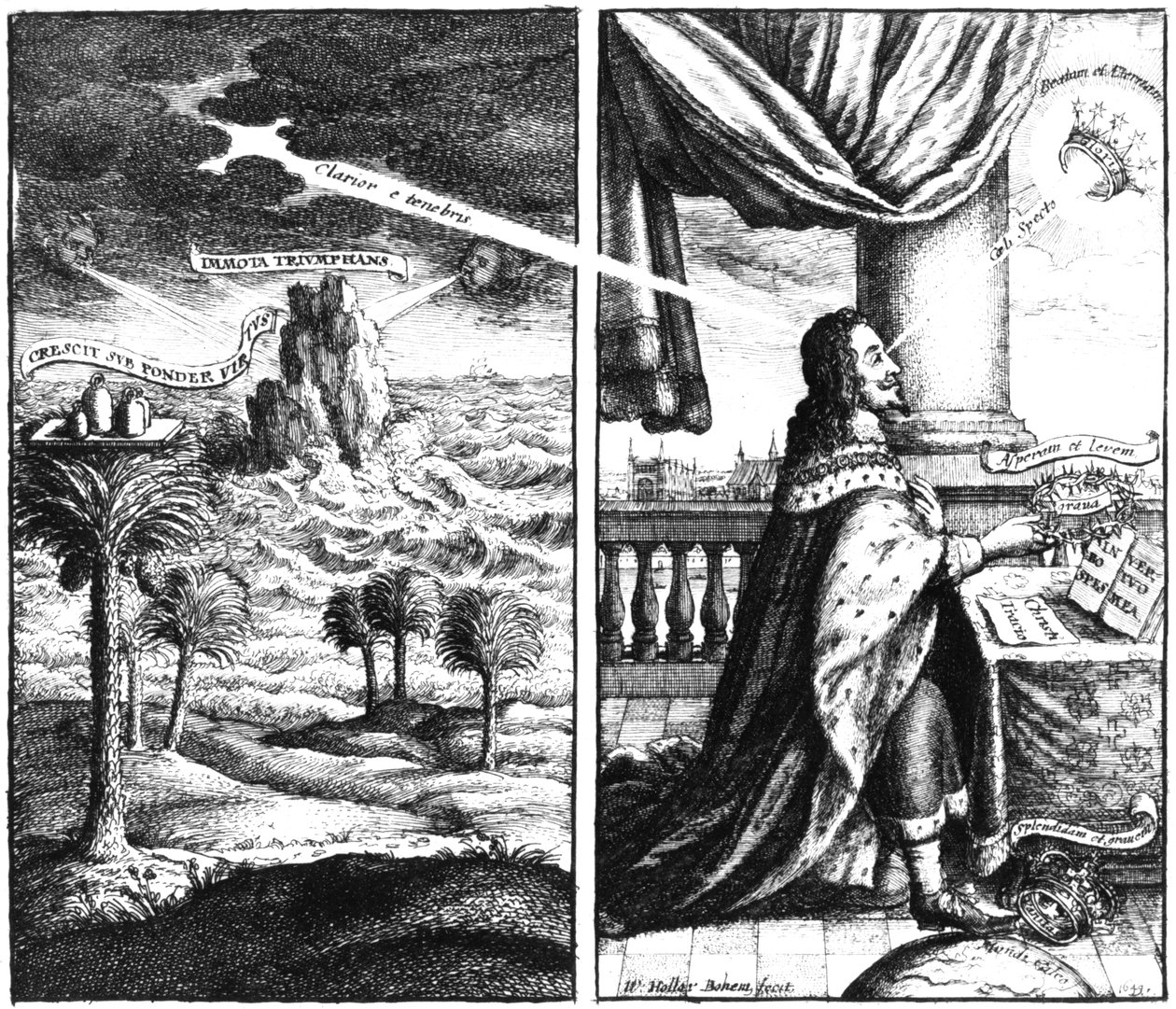 Kong Karl I 1600-1649 af Unbekannt