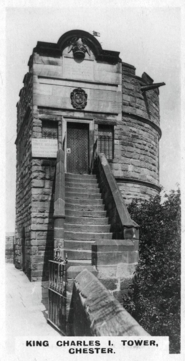 King Charles I Tower, Chester, c1920